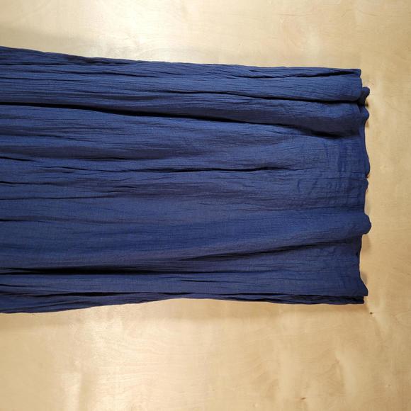 Westport Blue Red Embroidered Metallic Sleeveless Dress Women Petite Size XL - Picture 10 of 10